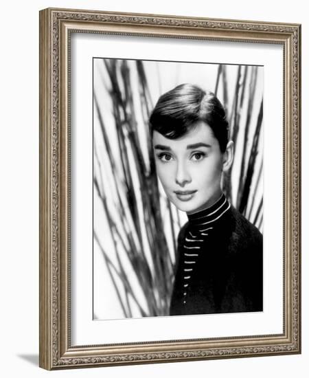 Audrey Hepburn. "Funny Face" [1957], Directed by Stanley Donen.-null-Framed Photographic Print