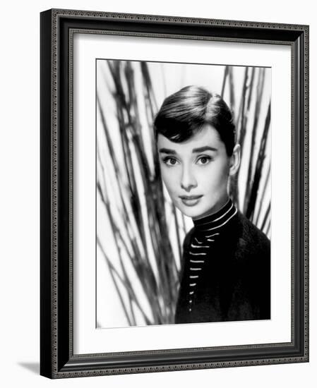 Audrey Hepburn. "Funny Face" [1957], Directed by Stanley Donen.-null-Framed Photographic Print