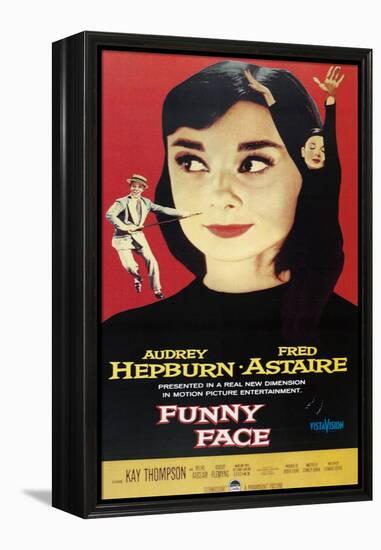 Audrey Hepburn "Funny Face" 1957, Directed by Stanley Donen-null-Framed Premier Image Canvas