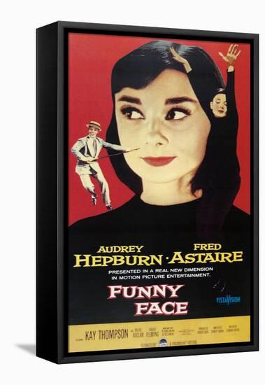 Audrey Hepburn "Funny Face" 1957, Directed by Stanley Donen-null-Framed Premier Image Canvas