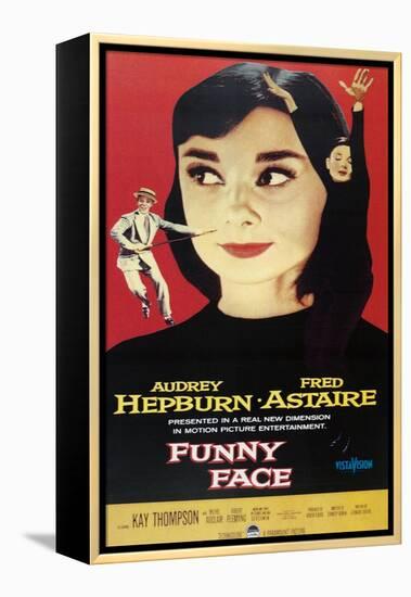 Audrey Hepburn "Funny Face" 1957, Directed by Stanley Donen-null-Framed Premier Image Canvas