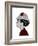 Audrey Hepburn - I Believe in Red-Emily Gray-Framed Giclee Print