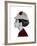 Audrey Hepburn - I Believe in Red-Emily Gray-Framed Giclee Print