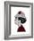 Audrey Hepburn - I Believe in Red-Emily Gray-Framed Art Print