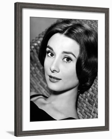 Audrey Hepburn. "Love In the Afternoon" 1957, Directed by Billy Wilder-null-Framed Photographic Print