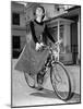 Audrey Hepburn on Set of Film Sabrina 1954 (Dress by Givenchy)-null-Mounted Photo