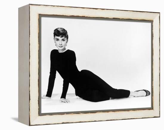 Audrey Hepburn. "Sabrina Fair" 1954, "Sabrina" Directed by Billy Wilder. Diseñador: Givenchy-null-Framed Premier Image Canvas