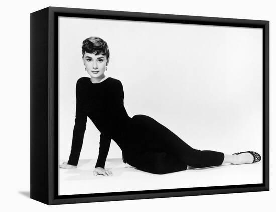 Audrey Hepburn. "Sabrina Fair" 1954, "Sabrina" Directed by Billy Wilder. Diseñador: Givenchy-null-Framed Premier Image Canvas