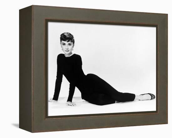 Audrey Hepburn. "Sabrina Fair" 1954, "Sabrina" Directed by Billy Wilder. Diseñador: Givenchy-null-Framed Premier Image Canvas