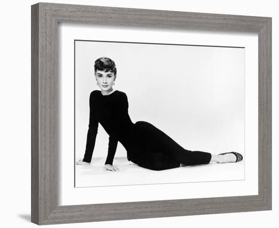 Audrey Hepburn. "Sabrina Fair" 1954, "Sabrina" Directed by Billy Wilder. Diseñador: Givenchy-null-Framed Photographic Print