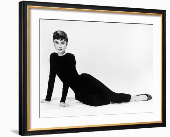 Audrey Hepburn. "Sabrina Fair" 1954, "Sabrina" Directed by Billy Wilder. Diseñador: Givenchy-null-Framed Photographic Print