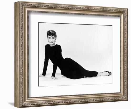 Audrey Hepburn. "Sabrina Fair" 1954, "Sabrina" Directed by Billy Wilder. Diseñador: Givenchy-null-Framed Photographic Print