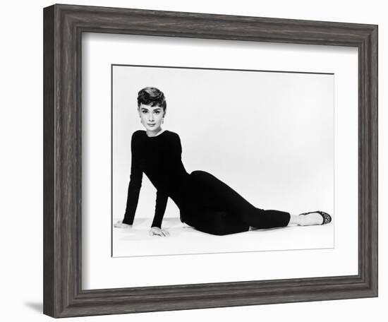 Audrey Hepburn. "Sabrina Fair" 1954, "Sabrina" Directed by Billy Wilder. Diseñador: Givenchy-null-Framed Photographic Print