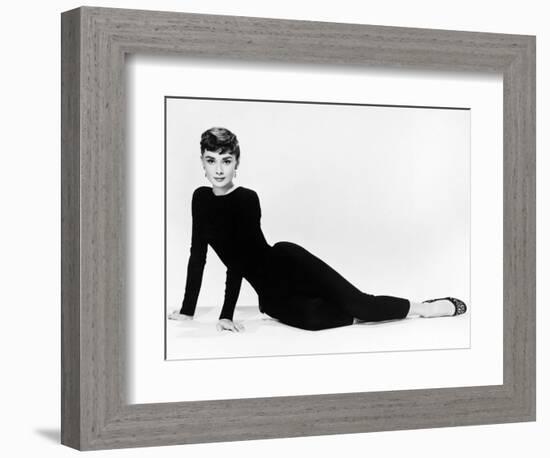 Audrey Hepburn. "Sabrina Fair" 1954, "Sabrina" Directed by Billy Wilder. Diseñador: Givenchy-null-Framed Photographic Print