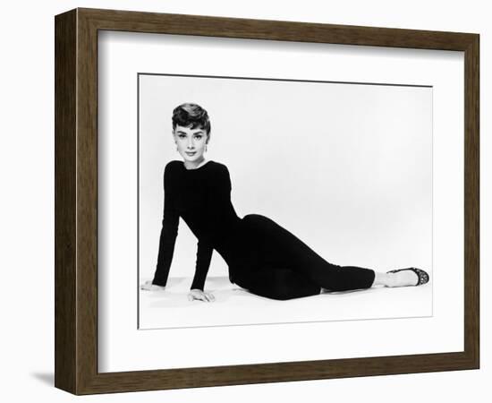 Audrey Hepburn. "Sabrina Fair" 1954, "Sabrina" Directed by Billy Wilder. Diseñador: Givenchy-null-Framed Photographic Print