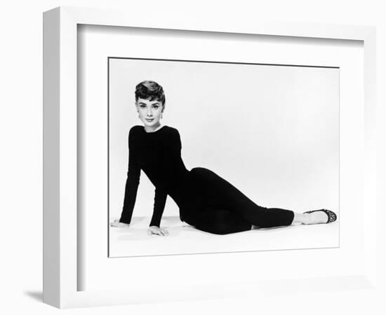 Audrey Hepburn. "Sabrina Fair" 1954, "Sabrina" Directed by Billy Wilder. Diseñador: Givenchy-null-Framed Photographic Print