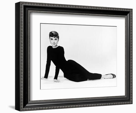 Audrey Hepburn. "Sabrina Fair" 1954, "Sabrina" Directed by Billy Wilder. Diseñador: Givenchy-null-Framed Photographic Print