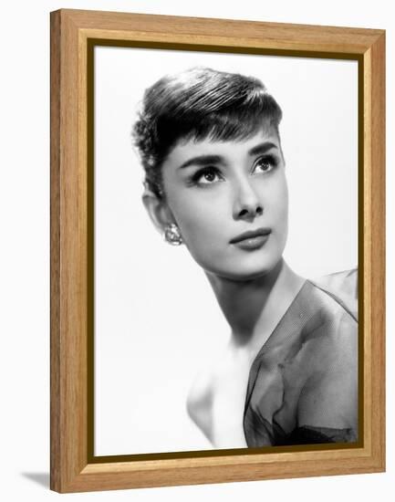 Audrey Hepburn. "Sabrina Fair" 1954, "Sabrina" Directed by Billy Wilder-null-Framed Premier Image Canvas