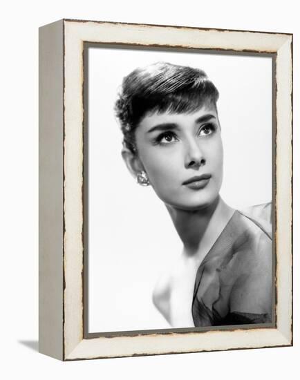 Audrey Hepburn. "Sabrina Fair" 1954, "Sabrina" Directed by Billy Wilder-null-Framed Premier Image Canvas