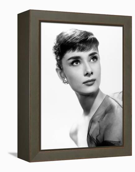 Audrey Hepburn. "Sabrina Fair" 1954, "Sabrina" Directed by Billy Wilder-null-Framed Premier Image Canvas