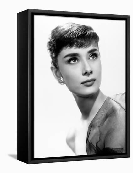 Audrey Hepburn. "Sabrina Fair" 1954, "Sabrina" Directed by Billy Wilder-null-Framed Premier Image Canvas