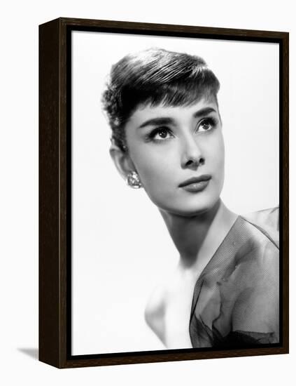 Audrey Hepburn. "Sabrina Fair" 1954, "Sabrina" Directed by Billy Wilder-null-Framed Premier Image Canvas