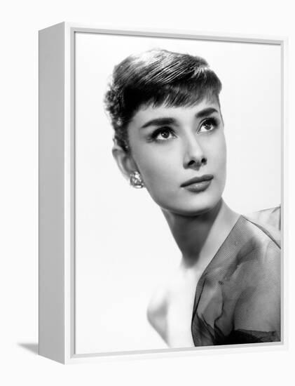 Audrey Hepburn. "Sabrina Fair" 1954, "Sabrina" Directed by Billy Wilder-null-Framed Premier Image Canvas