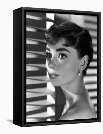 Audrey Hepburn. "Sabrina Fair" 1954, "Sabrina" Directed by Billy Wilder-null-Framed Premier Image Canvas
