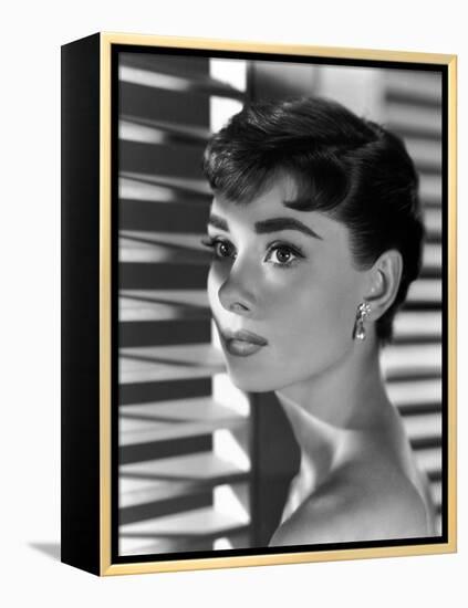 Audrey Hepburn. "Sabrina Fair" 1954, "Sabrina" Directed by Billy Wilder-null-Framed Premier Image Canvas