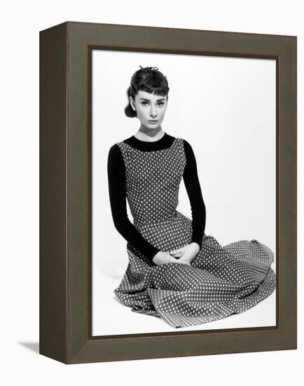 Audrey Hepburn. "Sabrina Fair" 1954, "Sabrina" Directed by Billy Wilder-null-Framed Premier Image Canvas
