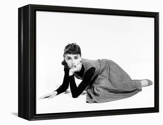 Audrey Hepburn. "Sabrina Fair" 1954, "Sabrina" Directed by Billy Wilder-null-Framed Premier Image Canvas