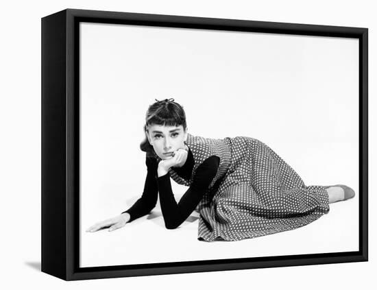 Audrey Hepburn. "Sabrina Fair" 1954, "Sabrina" Directed by Billy Wilder-null-Framed Premier Image Canvas