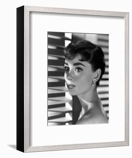 Audrey Hepburn. "Sabrina Fair" 1954, "Sabrina" Directed by Billy Wilder-null-Framed Photographic Print