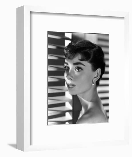 Audrey Hepburn. "Sabrina Fair" 1954, "Sabrina" Directed by Billy Wilder-null-Framed Photographic Print