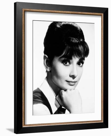 Audrey Hepburn. "The Children's Hour" [1961], Directed by William Wyler.-null-Framed Photographic Print