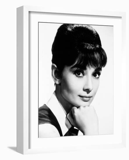 Audrey Hepburn. "The Children's Hour" [1961], Directed by William Wyler.-null-Framed Photographic Print