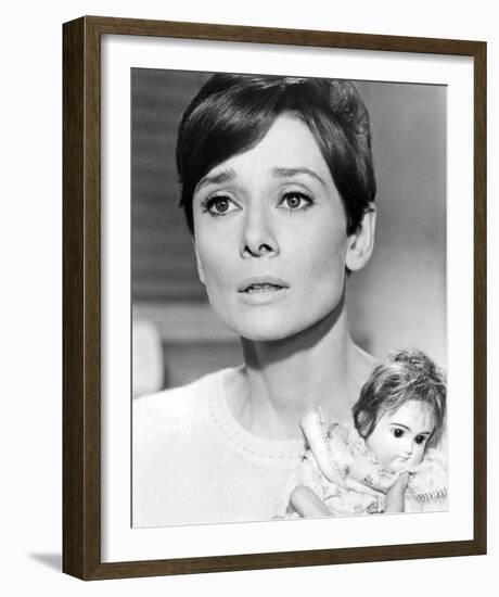 Audrey Hepburn, Wait Until Dark (1967)-null-Framed Photo