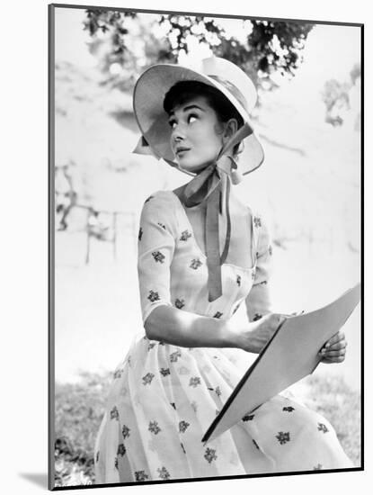 Audrey Hepburn. "War And Peace" 1955, Directed by King Vidor-null-Mounted Photographic Print