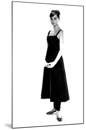 Audrey Hepburn, wearing a Givenchy evening gown, 1957 Photo | Art.com