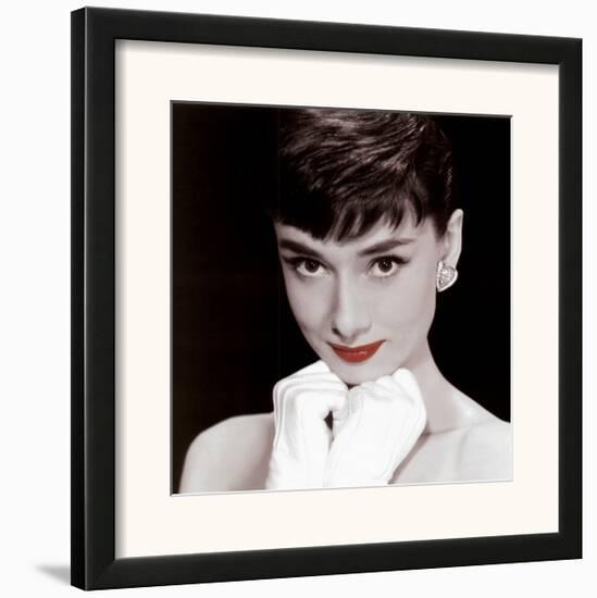 Audrey Hepburn-null-Framed Art Print