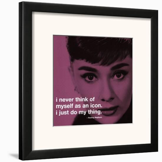 Audrey Hepburn-null-Framed Art Print