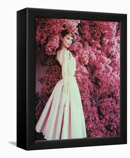 Audrey Hepburn-null-Framed Stretched Canvas