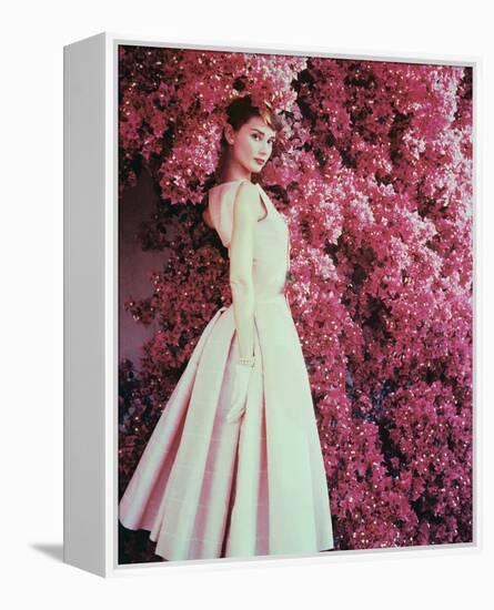 Audrey Hepburn-null-Framed Stretched Canvas