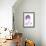 Audrey Hepburn-Cristian Mielu-Framed Art Print displayed on a wall