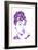 Audrey Hepburn-Cristian Mielu-Framed Art Print