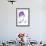 Audrey Hepburn-Cristian Mielu-Framed Art Print displayed on a wall