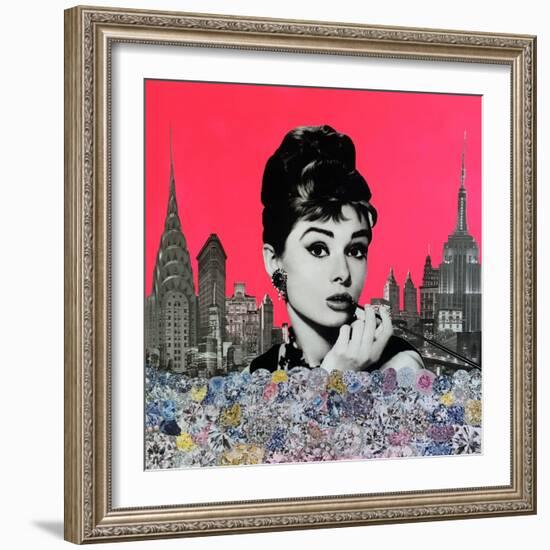 Audrey Hepburn-Anne Storno-Framed Giclee Print