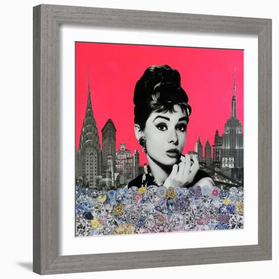 Audrey Hepburn-Anne Storno-Framed Giclee Print