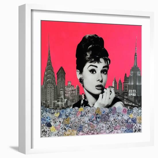 Audrey Hepburn-Anne Storno-Framed Giclee Print
