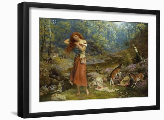 Audrey's Toilet-Arthur Hughes-Framed Giclee Print